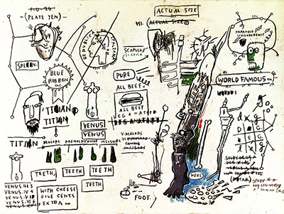 Titian Jean-Michel Basquiat